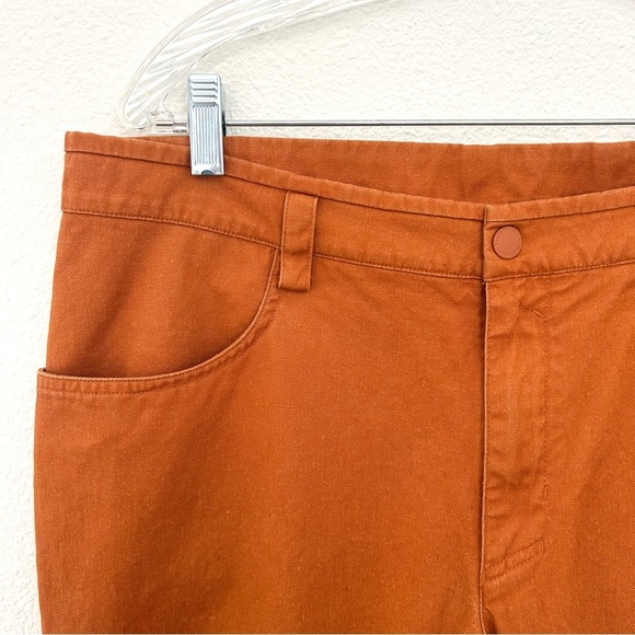 Salewa Fanes Utility Pant Gorpcore Outdoor Hemp Cotton Rust Size US36 XL- EU XXL - Picture 14 of 16